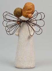 Ange Willow Tree - Etreinte d'Ange-Gardien (Angel's Embrace) - 14 cm