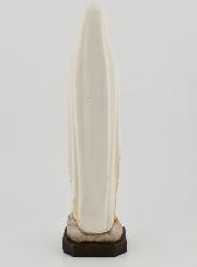 Statue Vierge Marie de Lourdes Polychromée Peinte Main - 20cm