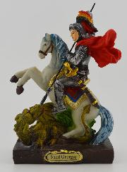 Statue Saint Georges - 12 cm
