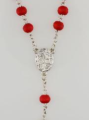Chapelet en Bois de Rose de Lourdes