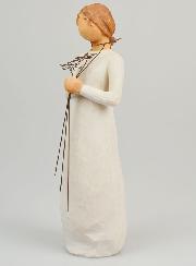 Statue Willow Tree - Sainte Vierge Marie au Bouquet - 23 cm