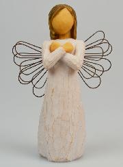 Ange Willow Tree - Signe d'Amour (sign for love) - 14 cm