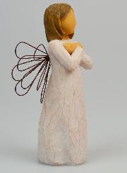 Ange Willow Tree - Signe d'Amour (sign for love) - 14 cm