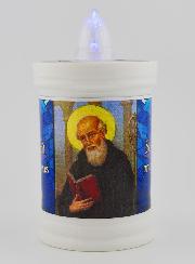 Bougie de Cimetière à Led Saint Joseph - 60 jours