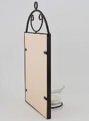 Icône Bougeoir Ange-Gardien Protecteur au Berceau - 18 cm