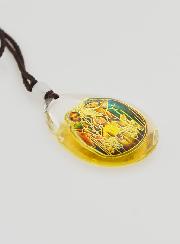 Médaille Goutte en Verre - Sainte Famille - sur Cordon