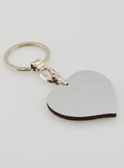 Porte-Clés Coeur de Notre Dame de Lourdes - 4 cm