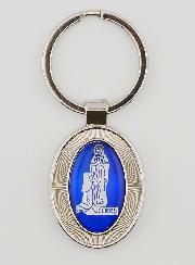 Porte-Clés de Notre Dame de Lourdes - Ovale XXL