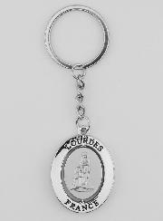 Porte-Clés de Saint Christophe en Argent