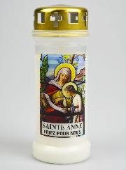 Bougie de Cimetière - Sainte Anne