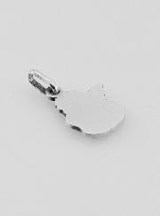 Médaille Ange Gardien Protecteur en Argent Massif - 12 mm