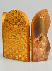 Icône Triptyque Vierge Miraculeuse - 12 cm