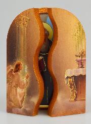 Icône Triptyque Saint Benoît - 12 cm