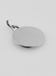 Médaille Ange-Gardien Protecteur en Argent Massif - 16 mm