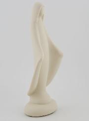 Statue Vierge Marie Miraculeuse Artisanale - Porcelaine - 16 cm
