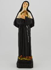 Statue de Sainte Rita - Sainte des Causes Désespérées - 22 cm