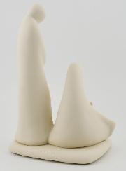 Statue Sainte Famille Moderne Artisanale - Porcelaine - 16 cm