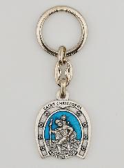 Porte-Clés de Saint Christophe - Fer à Cheval - 3.5 cm