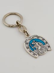 Porte-Clés de Saint Christophe - Fer à Cheval - 3.5 cm