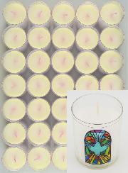 48 Bougies Veilleuses Colombe Saint Esprit de Paix