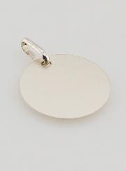 Médaille Profil Vierge Marie - Argent et Or - 17 mm