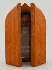 Icône Triptyque de Saint Jean XXIII en Bois