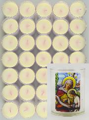 24 Bougies Veilleuses Sainte Anne