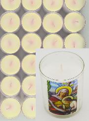 24 Bougies Veilleuses Sainte Anne