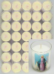 24 Bougies Veilleuses Vierge Miraculeuse Rue du Bac