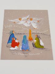 Carte de Voeux - La Nativité - Paix sur la Terre