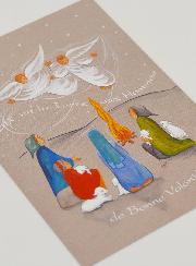 Carte de Voeux - La Nativité - Paix sur la Terre