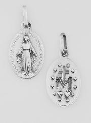 Médaille Miraculeuse en Argent Massif 925/1000 - 11 mm