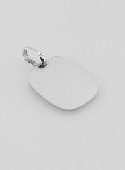 Médaille Ange Gardien Protecteur Argent Massif - 15 mm