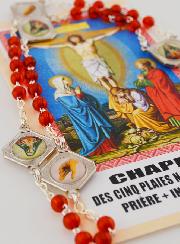 Chapelet des 5 plaies de Notre Seigneur Jésus-Christ