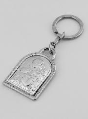 Porte-Clés Notre Dame de la Maternité - Argent Massif - 5 cm