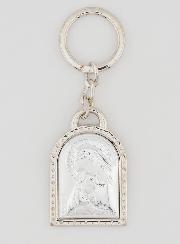 Porte-Clés Notre Dame de Tendresse - Argent Massif - 5 cm