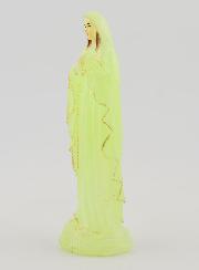 Statue Vierge Marie de Lourdes Fluo - 10 cm