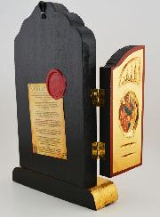 Icône Triptyque Vierge de Korsun - 26 cm