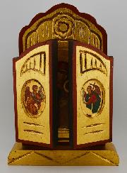 Icône Triptyque Vierge du Perpétuel Secours - 26 cm