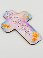Croix avec Prière Je vous salue Marie