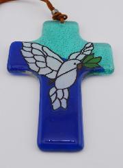 Croix de Communion en Verre