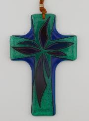 Croix en Verre Artisanale
