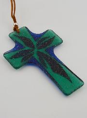 Croix en Verre Artisanale