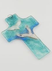 Croix Esprit Saint en Verre