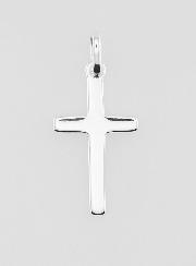 Pendentif Croix en Argent Massif 18 mm