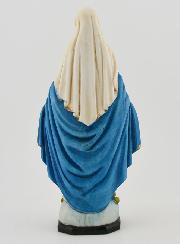 Statue Sainte Vierge Miraculeuse Polychromée