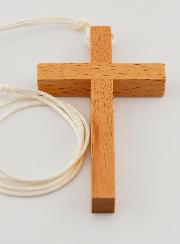Croix d'aube de Communion sur cordon