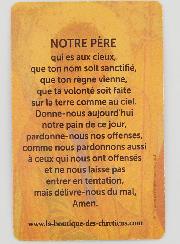 Carte Prière du Notre Père