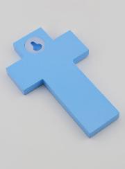 Croix Colombe de l'Esprit Saint Bleu