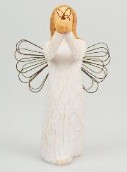 Ange de Baptême Willow Tree - Ange de la liberté